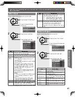 Preview for 41 page of Panasonic PT-44LCX65-K Operating Instructions Manual