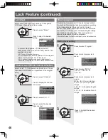 Preview for 46 page of Panasonic PT-44LCX65-K Operating Instructions Manual