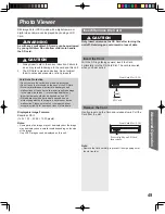 Preview for 49 page of Panasonic PT-44LCX65-K Operating Instructions Manual