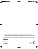 Preview for 80 page of Panasonic PT-44LCX65-K Operating Instructions Manual