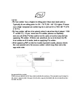 Preview for 5 page of Panasonic PT-47WX33G Service Manual