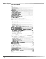 Preview for 4 page of Panasonic PT-47WX42 Operating Instructions Manual