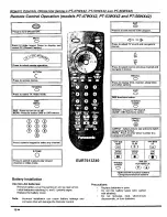 Preview for 18 page of Panasonic PT-47WX42 Operating Instructions Manual