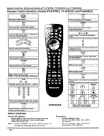 Preview for 24 page of Panasonic PT-47WX42 Operating Instructions Manual