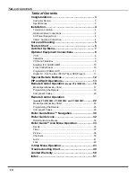 Preview for 4 page of Panasonic PT-47WX42C Operating Instructions Manual