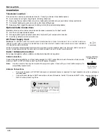 Preview for 6 page of Panasonic PT-47WX42C Operating Instructions Manual