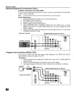 Preview for 11 page of Panasonic PT-47WX49 Operating Instructions Manual