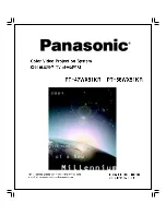 Preview for 1 page of Panasonic PT-47WX51KR (Korean) Owner'S Manual