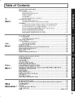 Предварительный просмотр 5 страницы Panasonic PT-50LC13 - 50" Rear Projection TV Operating Instructions Manual