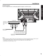 Предварительный просмотр 13 страницы Panasonic PT-50LC13 - 50" Rear Projection TV Operating Instructions Manual