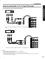 Предварительный просмотр 15 страницы Panasonic PT-50LC13 - 50" Rear Projection TV Operating Instructions Manual