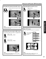 Предварительный просмотр 41 страницы Panasonic PT-50LC13 - 50" Rear Projection TV Operating Instructions Manual