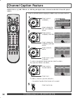 Предварительный просмотр 54 страницы Panasonic PT-50LC13 - 50" Rear Projection TV Operating Instructions Manual