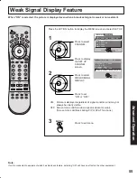 Предварительный просмотр 55 страницы Panasonic PT-50LC13 - 50" Rear Projection TV Operating Instructions Manual