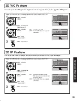 Предварительный просмотр 59 страницы Panasonic PT-50LC13 - 50" Rear Projection TV Operating Instructions Manual