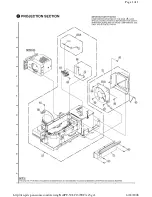 Предварительный просмотр 6 страницы Panasonic PT-50LC13 - 50" Rear Projection TV Service Manual