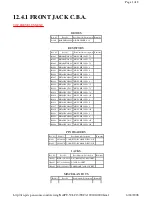 Предварительный просмотр 14 страницы Panasonic PT-50LC13 - 50" Rear Projection TV Service Manual