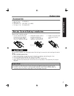 Предварительный просмотр 7 страницы Panasonic PT-50LC13K Operating Instructions Manual