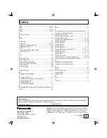 Предварительный просмотр 168 страницы Panasonic PT-50LC13K Operating Instructions Manual