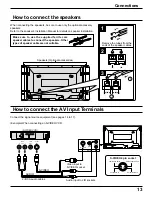 Preview for 13 page of Panasonic PT-50PD3 Operating Operating Instructions Manual