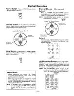 Preview for 14 page of Panasonic PT-51G30 Operating Instructions Manual