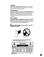 Preview for 2 page of Panasonic PT-51G35 Operating Instructions Manual