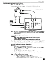 Preview for 8 page of Panasonic PT-51G35 Operating Instructions Manual