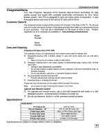 Preview for 5 page of Panasonic PT-51G35 Operating Manual