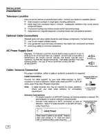 Preview for 6 page of Panasonic PT-51G35 Operating Manual