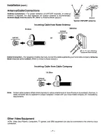 Предварительный просмотр 7 страницы Panasonic PT-51G42 Operating Instructions Manual