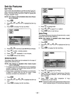 Предварительный просмотр 22 страницы Panasonic PT-51G42 Operating Instructions Manual