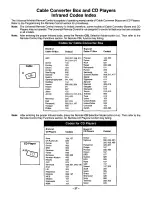 Предварительный просмотр 27 страницы Panasonic PT-51G42 Operating Instructions Manual