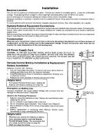 Предварительный просмотр 5 страницы Panasonic PT-51G45 Operating Instructions Manual