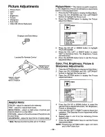 Предварительный просмотр 20 страницы Panasonic PT-51G45 Operating Instructions Manual