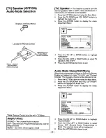 Предварительный просмотр 23 страницы Panasonic PT-51G45 Operating Instructions Manual