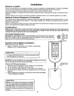 Preview for 6 page of Panasonic PT-51G46 Operating Instructions Manual