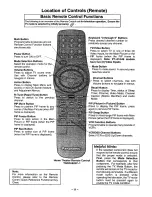 Preview for 11 page of Panasonic PT-51G46 Operating Instructions Manual