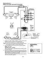 Предварительный просмотр 29 страницы Panasonic PT-51G50 Operating Instructions Manual