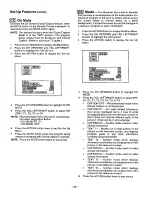 Предварительный просмотр 47 страницы Panasonic PT-51G50 Operating Instructions Manual