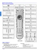 Предварительный просмотр 12 страницы Panasonic PT-51HX43 Operating Instructions Manual