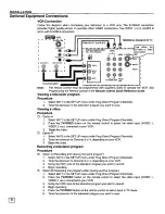 Предварительный просмотр 6 страницы Panasonic PT-51SX60 Operating Instructions Manual