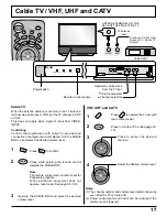 Preview for 17 page of Panasonic PT-52DL52 Operating Instructions Manual