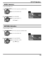 Preview for 23 page of Panasonic PT-52DL52 Operating Instructions Manual