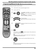 Предварительный просмотр 59 страницы Panasonic PT-52DL52 Operating Instructions Manual