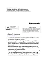 Предварительный просмотр 3 страницы Panasonic PT-52DL52 Service Manual