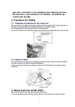 Предварительный просмотр 6 страницы Panasonic PT-52DL52 Service Manual