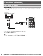 Preview for 18 page of Panasonic PT-52LCX35-B Operating Operating Instructions Manual