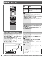 Preview for 24 page of Panasonic PT-52LCX35-B Operating Operating Instructions Manual