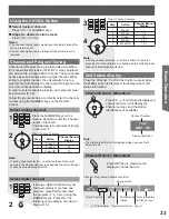 Preview for 33 page of Panasonic PT-52LCX35-B Operating Operating Instructions Manual