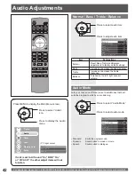 Preview for 42 page of Panasonic PT-52LCX35-B Operating Operating Instructions Manual